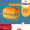 Double Tier Cute Burger Lunch Box For Kids Microwave Safe Bento Box 7