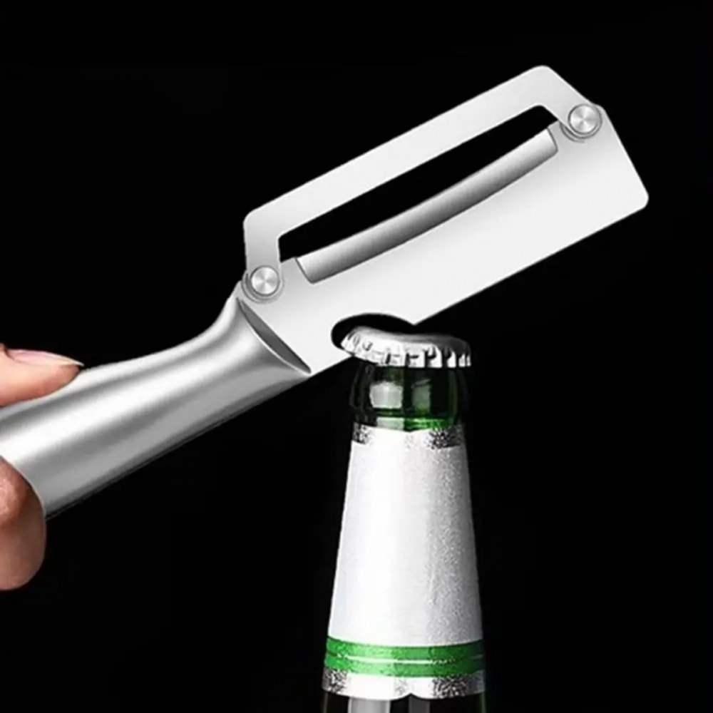 Premium Stainless Steel Flat Edge Peeler Multi Purpose Vegetable Fruit Slicer 3