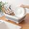Dish Drainer Rack Space Saving Sink Organizer for Camping & Home