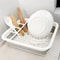 Dish Drainer Rack Space Saving Sink Organizer for Camping & Home