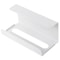 Iron Under Cabinet Paper Towel Tissue Box Holder Space Saving Drill Free Installation 7