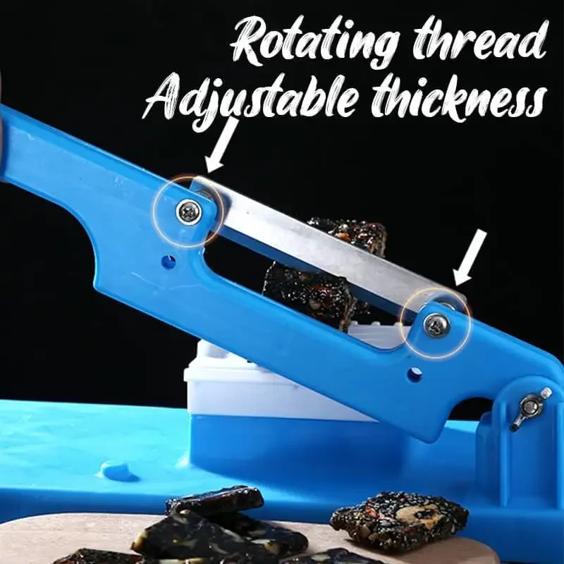 Portable Manual Meat Slicer & Vegetable Grater for Home Kitchen