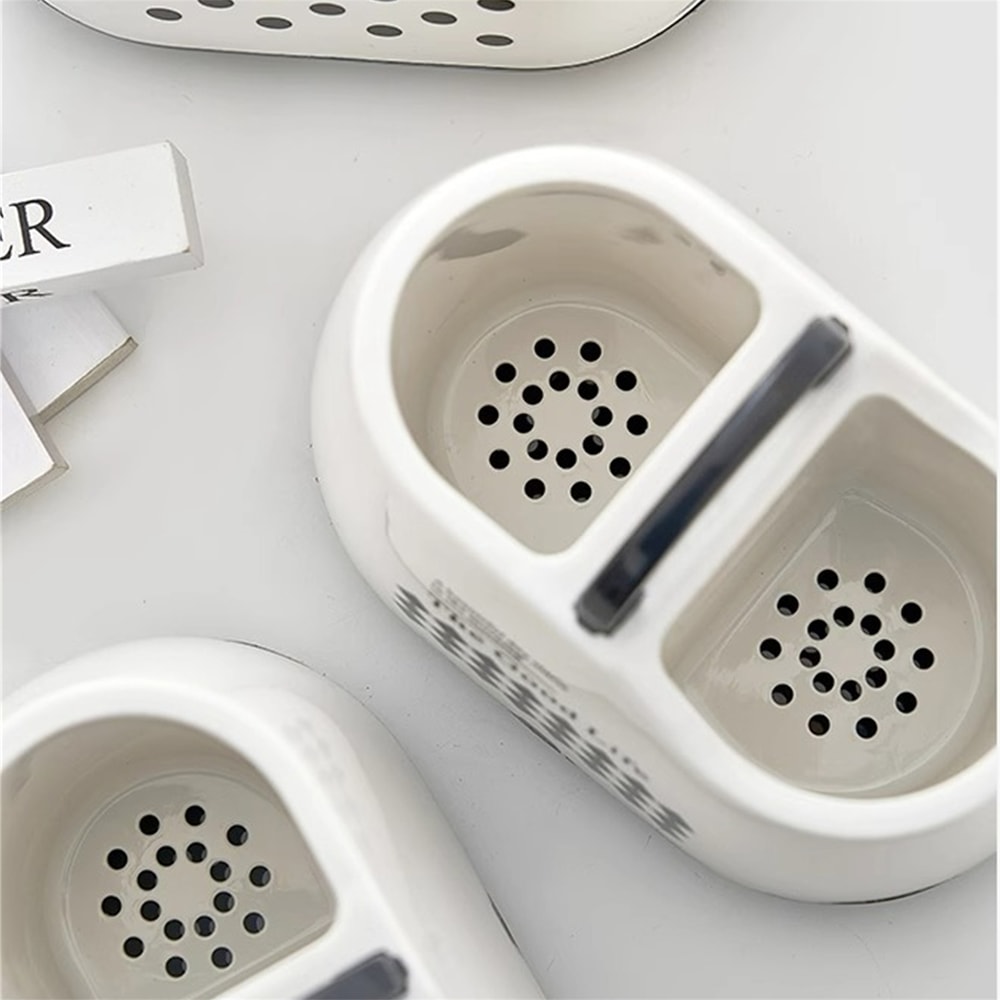 Premium Kitchen Utensil Holder With Drainage Cutlery Spoon Organizer 5
