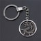 Antique Silver Dragon Keychain Pendant Fantasy Jewelry Gift