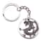 Antique Silver Dragon Keychain Pendant Fantasy Jewelry Gift