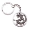 Antique Silver Dragon Keychain Pendant Fantasy Jewelry Gift