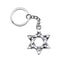 Vintage Star Of David Keychain Pendant Handmade Antique Silver Gift 5
