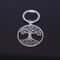 Premium Stainless Steel Tree of Life Keychain for Men & Women
