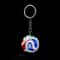 Mini Soccer Ball Keychain Sports Fan Football Charm