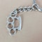 Pricked Knuckles Metal Pendant Keychain Fashion Car & Bag Accessory