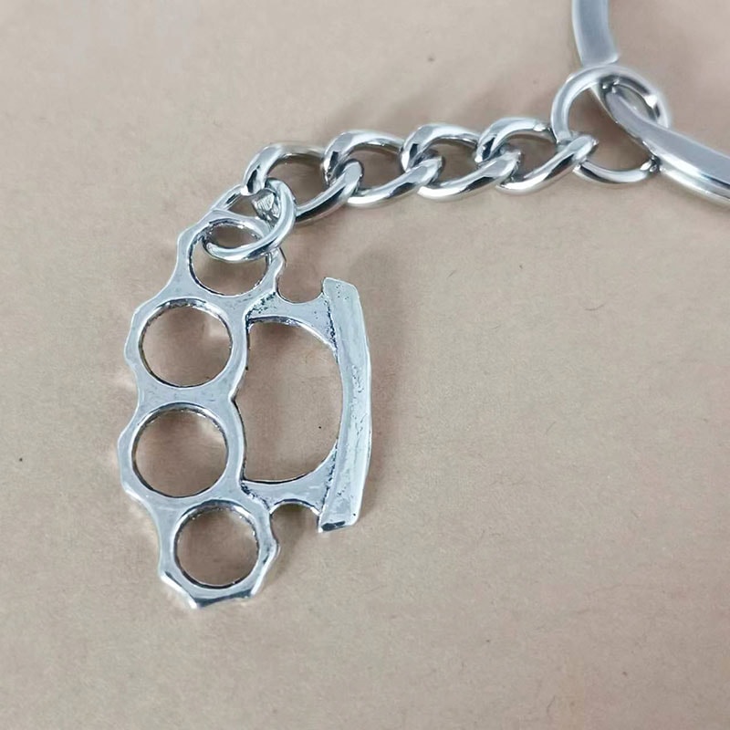 Pricked Knuckles Metal Pendant Keychain Fashion Car & Bag Accessory