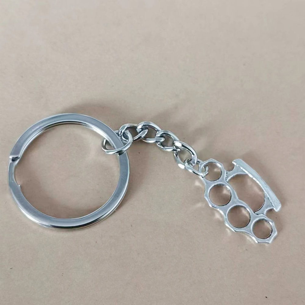 Pricked Knuckles Metal Pendant Keychain Fashion Car & Bag Accessory