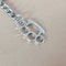 Pricked Knuckles Metal Pendant Keychain Fashion Car & Bag Accessory
