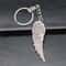 Antique Silver Angel Wing Keyring Pendant Unique Souvenir Gift