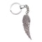 Antique Silver Angel Wing Keyring Pendant Unique Souvenir Gift