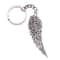 Antique Silver Angel Wing Keyring Pendant Unique Souvenir Gift
