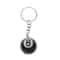 Lucky Billiard Ball Keychain Stylish Resin Pool Key Ring