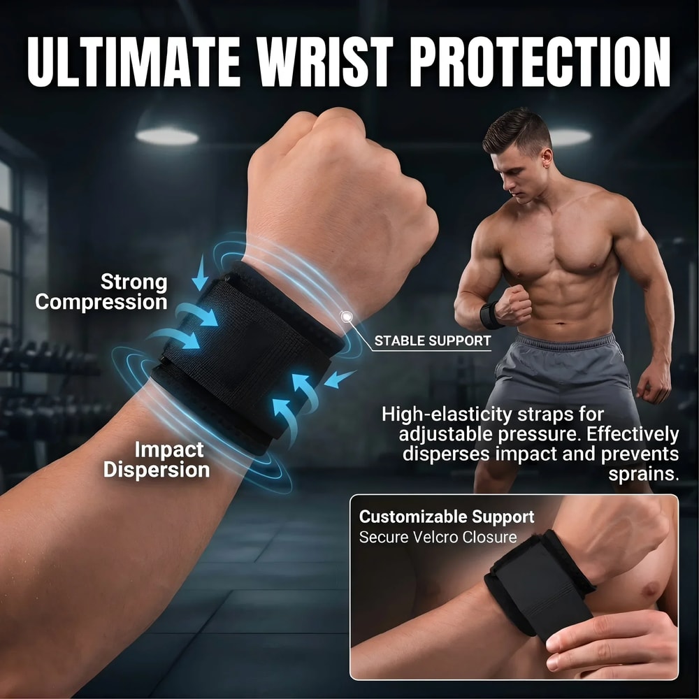 Adjustable Wrist Support Brace for Pain Relief & Fitness