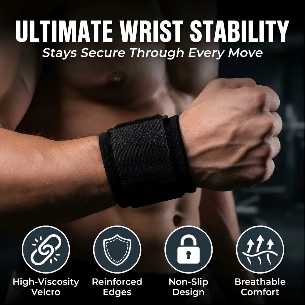 Adjustable Wrist Support Brace for Pain Relief & Fitness