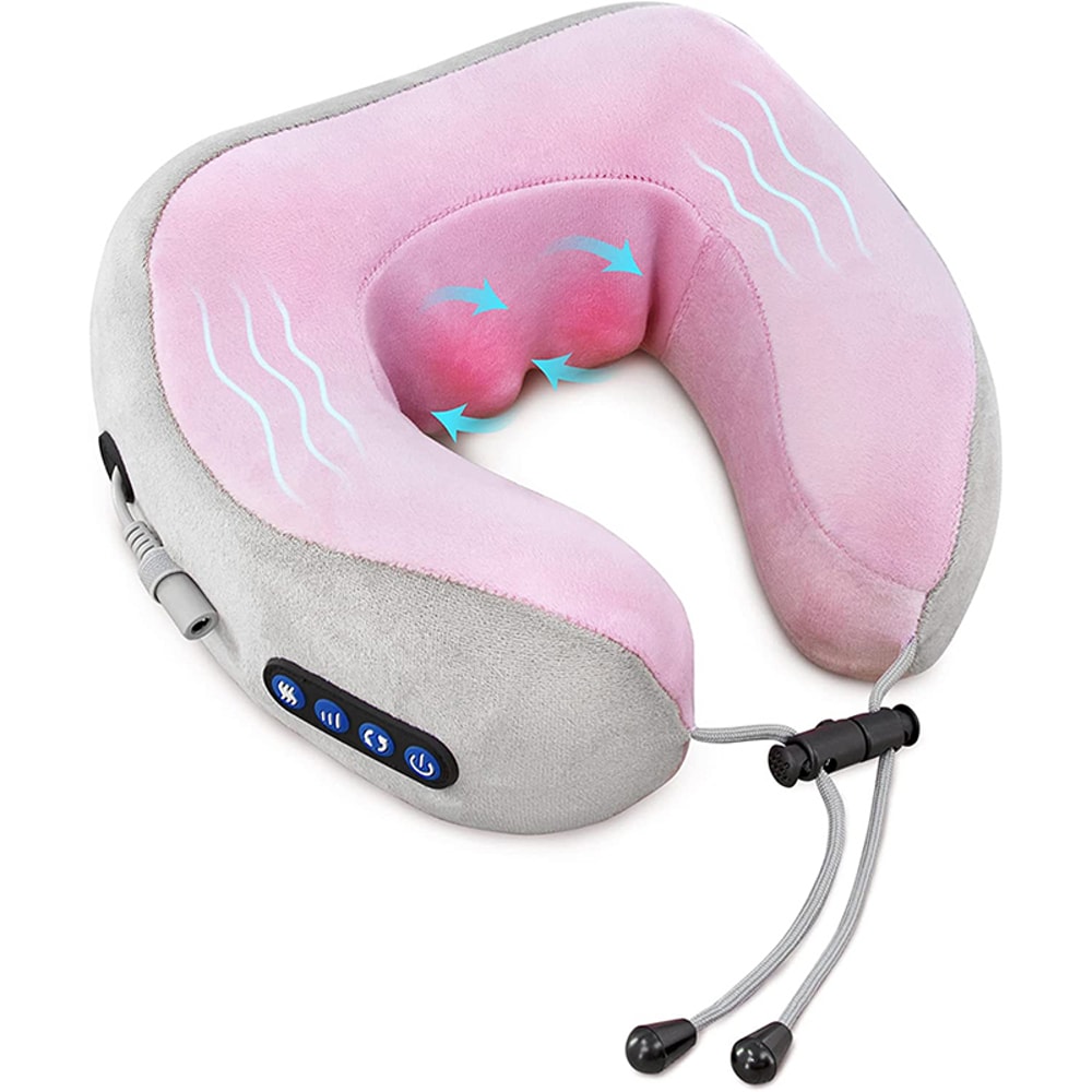 Portable Neck Massager With Heat Vibration For Cervical Pain Relief 7