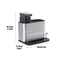 Kitchen Sink Organizer with Soap Dispenser & Storage Rack