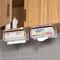 Premium Kitchen Tissue & Wet Wipe Hanger Space Saving Roll Storage Rack