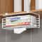 Premium Kitchen Tissue & Wet Wipe Hanger Space Saving Roll Storage Rack