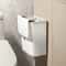 Space Saving Wall Mounted Kitchen Trash Bin Durable Plastic Garbage Storage