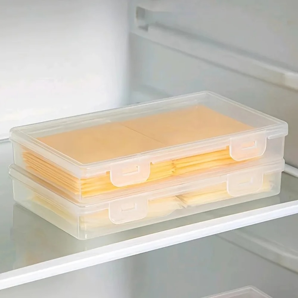 Portable Cheese Slice Butter Storage Box Airtight Food Container 4