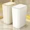 Odor Proof One Touch Trash Can Durable Space Saving Kitchen Bathroom Bin 0