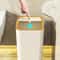 Odor Proof One Touch Trash Can Durable Space Saving Kitchen Bathroom Bin 1
