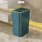 Odor Proof One Touch Trash Can Durable Space Saving Kitchen Bathroom Bin 7