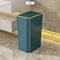 Odor Proof One Touch Trash Can Durable Space Saving Kitchen Bathroom Bin 7