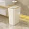 Odor Proof One Touch Trash Can Durable Space Saving Kitchen Bathroom Bin 4