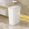 Odor Proof One Touch Trash Can Durable Space Saving Kitchen Bathroom Bin 5