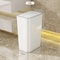 Odor Proof One Touch Trash Can Durable Space Saving Kitchen Bathroom Bin 5