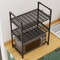 Premium Multi Purpose Kitchen Storage Rack Adjustable Thickened Shelf with Tool Hooks