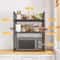 Premium Multi Purpose Kitchen Storage Rack Adjustable Thickened Shelf with Tool Hooks
