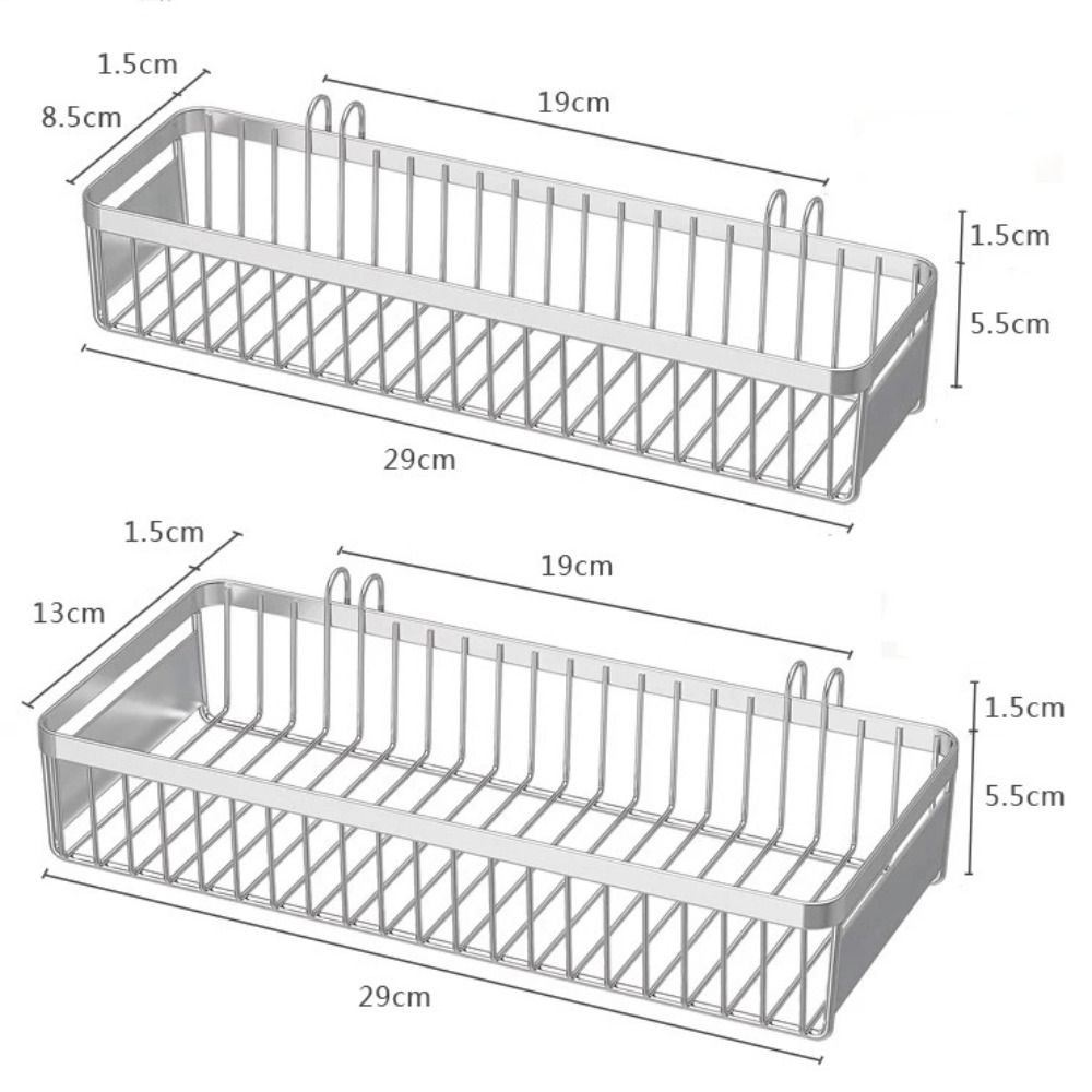 Stainless Steel Cutlery Holder Space Saving Hanging Kitchen Organizer