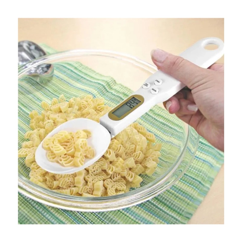 LCD Digital Measuring Spoon Adjustable Kitchen Coffee Scale 2