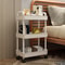 Multifunctional Rolling Storage Cart Kitchen & Bathroom Organizer