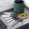 Rotating Knife Utensil Holder Stand Multifunctional Kitchen Organizer 3