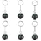 Durable Ball Keychain Compass Compact Outdoor Navigation Tool