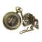 Vintage Pocket Compass Portable Navigation Tool For Outdoor Adventures 0