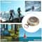 Brass Portable Pocket Compass Retro Luminous Outdoor Compass