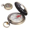 Brass Portable Pocket Compass Retro Luminous Outdoor Compass