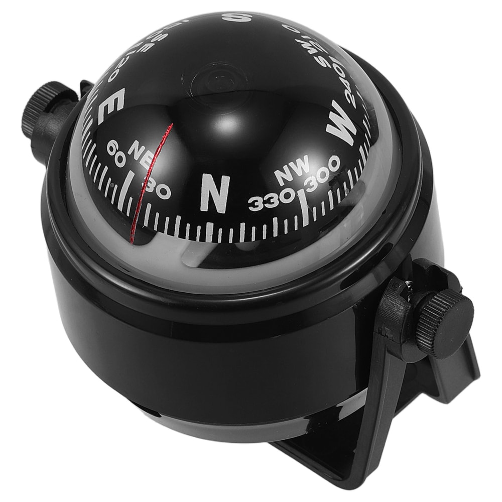 Precision Dash Mount Car Compass & Multi Functional Navigation Guide Ball