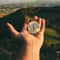 Premium Portable Hiking Compass Outdoor Navigation & Survival Tool