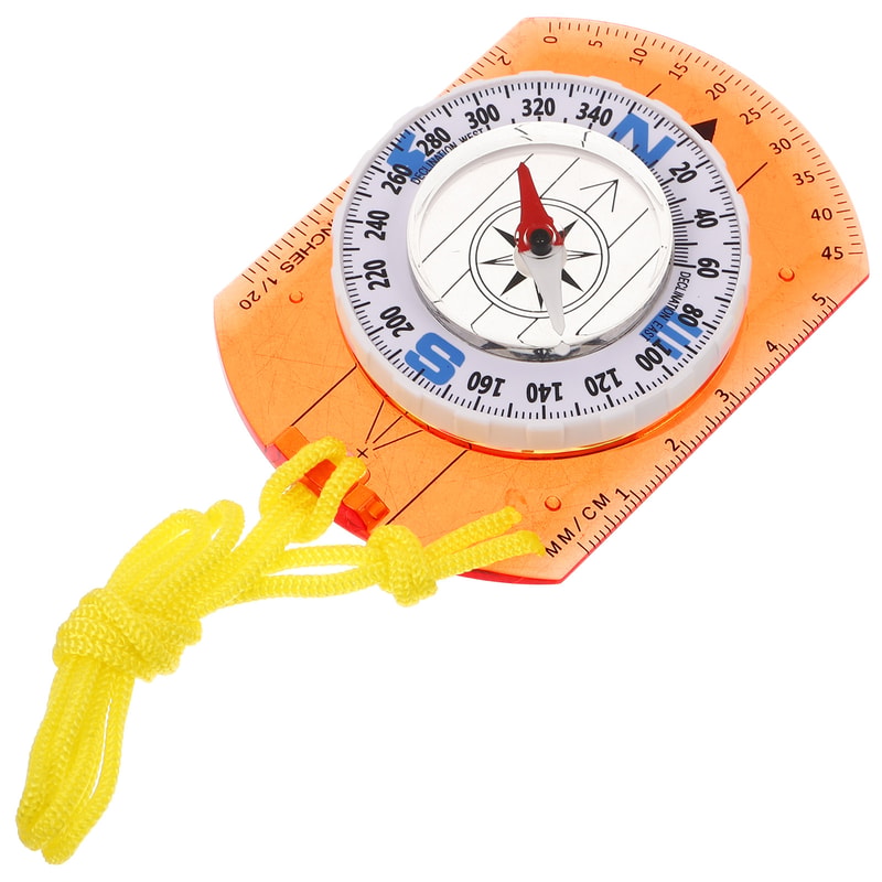 Multi Function Outdoor Compass for Hiking & Camping Navigation