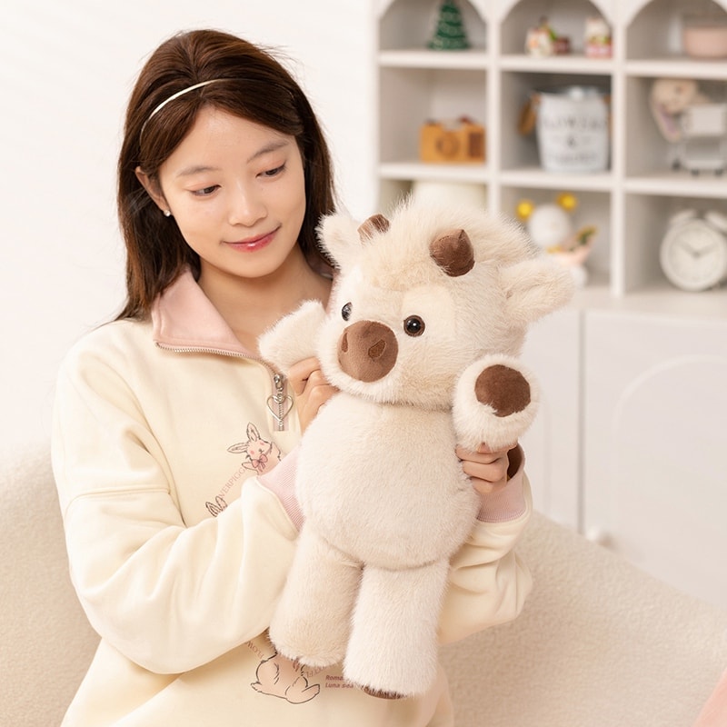 Highland Cattle Plush Toy Soft Cow Stuffed Animal